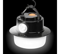 Lanterne de camping à LED, lampe de portable | Lumière portative LED rechargeable avec crochet,Lampe d'extérieur polyvalente étanche avec 3 modes d'éclairage extérieur