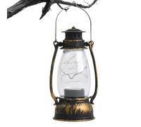 Lanterne de camping | Éclairage décoratif d'intérieur à batterie lumières flamboyantes - Éclairage vintage pour maison jardin terrasse en Blackout de nuit Randonnée Sac à dos à l'épaule Activités