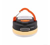 Lanterne de camping LED avec 3 options d'éclairage pour une utilisation dans une tente et un éclairage intérieur. Taille compacte avec dos magnétique intégré et poignée pour un transport facile