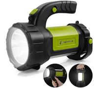 Lanterne de camping LED lampe de poche 800LM rechargeable avec batterie de 3600 mAh, lumière lumineuse portable pour urgence, randonnée en plein air, pannes de courant