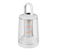 Lanterne de camping LED multifonction avec lumière latérale COB, 3 modes, y compris effet respiratoire, lampe de tente rechargeable USB-C 2000 mAh, lampe de poche d'extérieur portable 176 g pour la