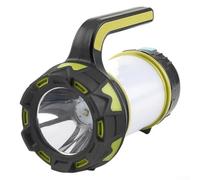 Lanterne de camping LED rechargeable avec 6 modes d'éclairage, lampe de poche portable USB Power Bank pour extérieur, randonnée, tente, lumière verte