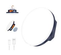 Lanterne de Camping Portable 5600mAh Power Bank, 1500LM Tente Lampe Rechargeable,IP65 Résistant à l'eau LED Lampe Camping, Travaux, Chasse, Pêche, Randonnée,Urgence, Panne