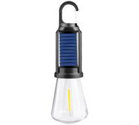 Lanterne de camping rechargeable à énergie solaire étanche LED pour coupures de courant, jardin, terrasse, 19 cm (G)