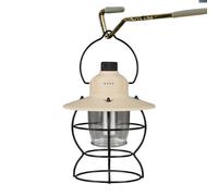 Lanterne De Camping Rechargeable - ABS PC Fer 22,5x15cm | Lanterne LED Vintage Avec Trois Modes D'éclairage | Lumière De Voyage Extérieure Portative Pour L'escalade, La Pêche, Le Camping, Le Jardin, L