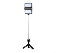 Lanterne de camping rechargeable avec base magnétique, lampe solaire télescopique pliable 3000 mAh, lampe de tente LED USB-C, projecteur double face 240° pour la randonnée, la pêche