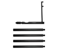 Lanterne de camping réglable Support portable en alliage d'aluminium pour les activités de sac à dos et les barbecues de jardin