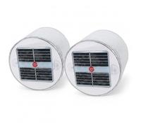 Lanterne de camping solaire, paquet de 2 lanternes camping solaires RVB, lumières gonflables avec 3 modes d'éclairage, lanternes d'urgence extérieures portables pour la randonnée, les lumières