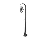 Lanterne de jardin allée extérieure éclairage IP44 ALU Lampe sur pied pour terrasse, noir V-TAC 7060
