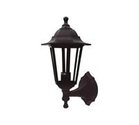 Lanterne de jardin bras réversible Bagan Série E27 IP44 Noir