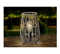 Lampe À Poser Solaire Led 897598, Ampoule Ambrée sable, noir