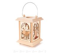 Lanterne De Table De Noël Avec Insert En Verre Pour Bougie Thé ou Bougie Votive