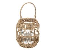 Créateur d'intérieur - Lanterne Déco en Rotin "Muli" 18cm Beige