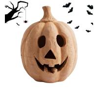 Lanterne Décor - Lanterne d'Halloween - Lumières sans flamme Spooky Lighting For Home Jardin Décor Intérieur Extérieur Chambre à coucher Faible Côté Extérieur Fête