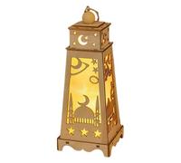 Lanterne - Décoration murale pour festivals du Moyen-Orient - Décorative pour salon, chambre, bureau, mur, patio, jardin, branches et étagère