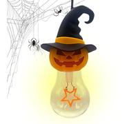 Lanterne décorative Jack O Pumpkin - Lanternes De Citrouille | Pièce maîtresse Halloween Jack-O'-Lantern, Articles De Fête Pour La Maison, Jack-O' - Lampe Suspendue Rechargeable via USB Pour Soggior