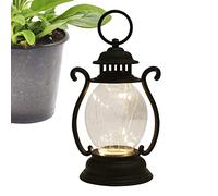 Lanterne d'extérieur,Lampe Lanterne Led Suspendue Traditionnelle | Mini lanterne suspendue de mariage à piles, lampe de table décorative de Noël