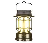 Lanterne d'extérieur - lumières de jardin solaire suspendues étanches, lanterne de patio décorative vintage | Lanterne solaire LED pour chemin de chantier, décoration de paysage rustic