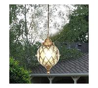 Lanterne d'extérieur Moderne en Verre Vintage, Suspension Industrielle rétro en Forme de Boule, plafonnier étanche en Aluminium pour Balcon, Jardin, Treillis de Raisin, pavillon