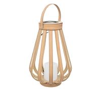 Atmosphera - Lanterne solaire aria beige h34,5cm