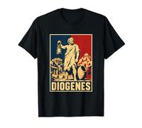 Lanterne Diogène Philosophe Grec Ancien Cynique Athènes T-Shirt