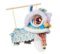Lanterne du Nouvel An chinois - Décoration de vacances en forme de lion - Design durable et vif pour festival du printemps, fête, école, restaurant, défilé de maison, salon, chambre à coucher, étude