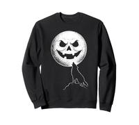 Lanterne effrayante Jack O Lantern Loup Hurlant Halloween Sweatshirt