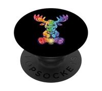 Lanterne en Forme d'élan Galaxie PopSockets PopGrip Adhésif