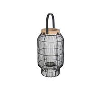 - Lanterne en métal ethnique Allure Ethnique - H. 31 cm - Noir - ETNIK