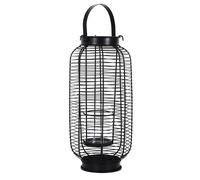 Lanterne en Métal "Filaire" 42cm Noir