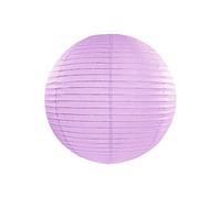 Lanterne en Papier Pompon Suspendu Lampion Chinois/Japonais pour Mariage, Anniversaire, Décoration de la Maison 45cm (Lavande)