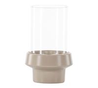 Lanterne en Verre "Davida" 20cm Beige