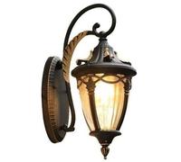Lanterne en verre extérieur Villa Garden Boutique Européenne en plein air imperméable lampe murale légère lumière extérieure européen lanterne jardin américain terrasse murale sconc fabriqué en Chine