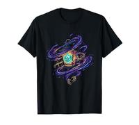 Lanterne fantôme hantée avec Mains squelettes effrayantes T-Shirt