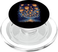 Lanterne Flottante Ciel Festival Art PopSockets PopGrip pour MagSafe