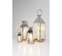 Lanterne Giardino 4/set Kare Design Argent G
