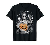 Lanterne Jack O Cool Frankenstein pour Halloween drôle T-Shirt