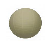 Lanterne Japonaise Kaki foncé, diam. 35 cm, Lampion Boule Papier, à Suspendre