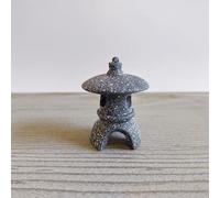 Lanterne japonaise miniature pour terrarium de table, jardin zen, jardin féérique, bonsaï (design B)