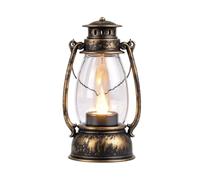 Lanterne LED à piles étanche Décoration de vacances | Lanterne flamme vintage pour la relaxation nocturne, salle à manger, camping, tente, jardin, cour, terrasse, allée, patio