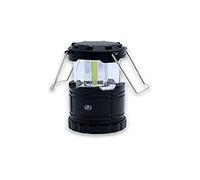 Lanterne LED de camping couleur noire 10 W piles AA incluses