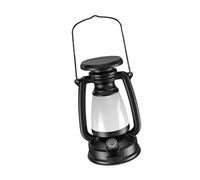 Lanterne LED d'extérieur portable vintage avec éclairage d'ambiance réglable pour terrasse, convient pour jardin et patio C, S, noir, non solaire