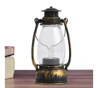 Lanterne LED d'Halloween, suspension de lanterne vintage LED vacillante ou filaire - Lanterne vintage LED d'Halloween - lampe rechargeable au design antique, lanterne LED étanche à intensité variable