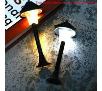 Lanterne Led Miniature 1:12 Pour Maison De Poupée, 1 Pièce, Luminaire Décoratif, Idéal Pour La Rue Ou Un Parc