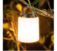 Lanterne LED rechargeable 3000K 3 modes +10h d'autonomie idéale camping
