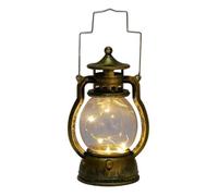 Lanterne LED - SURENHAP - Vintage - Petit et léger - Interrupteur à une touche - Usage intérieur/extérieur