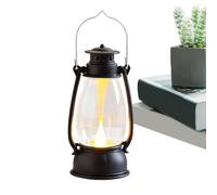 Lanterne LED Vintage - Lampe d'extérieur portable, Lampe à lumière chaude | Éclairage porche chemin patio jardin table, conception de poignée de transport, utilisation avvent