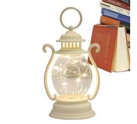 Lanterne LED vintage, lanterne décorative à suspendre, lanterne de camping à piles, veilleuse décorative pour chambre à coucher, salon, extérieur, graden, terrasse, camping