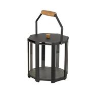 Cane-Line Lanterne Lightlux XS gris lave HxØ 26x25cm