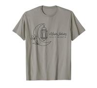 Lanterne Lunaire du Mois sacré Islamique du Ramadan Mubarak T-Shirt